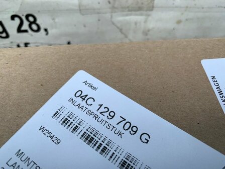 Polo Golf 7 A1 A3 1.0 TSi inlaatspruitstuk 04C129709G 04C129709H