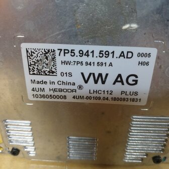 GOLF 7 LED XENON STARTER 7P5941591AD