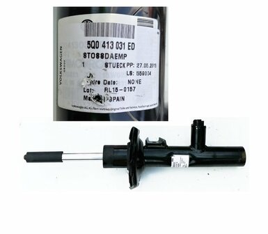 Golf 7 A3 elektrische veerpoot Links 5Q0413031ED