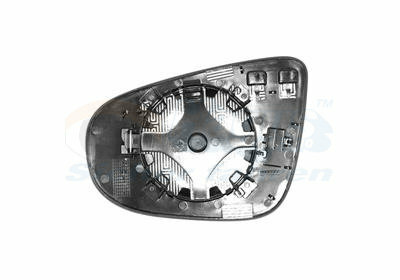 Geschikt voor Golf 6 spiegelglas glas rechts