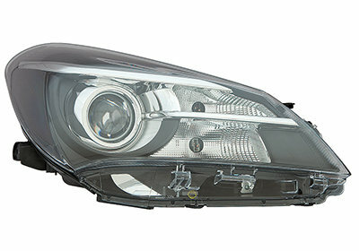 Geschikt voor Yaris 2014 tm 2020 Koplamp Rechts Nieuw xenon Hybrid