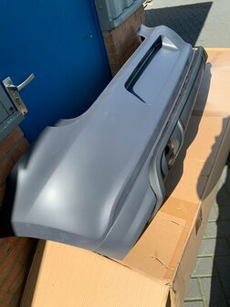 Geschikt voor Polo 6R 6C R line R optik achterbumper nieuw in primer