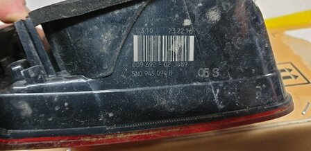 Tiguan 5N0 Achterlicht Achterklep Rechts 5N0945094B