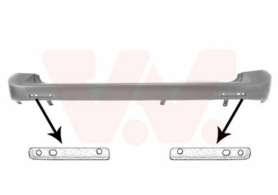 geschikt voor T5 Transporter achterbumper nieuw in primer