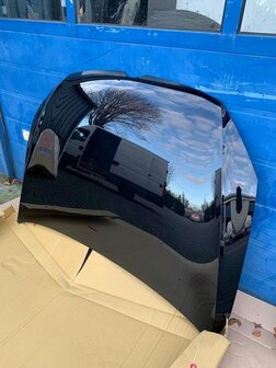 Geschikt voor Golf 7 Motorkap LC9X zwart metallic Kleur Gespoten