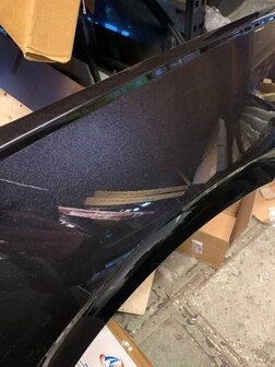 Geschikt voor Polo 2G Scherm Rechts gespoten zwart LC9X