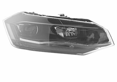 Geschikt voor POLO 2G LED Rechts voor Koplamp Valeo