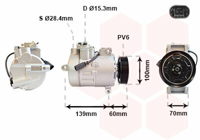 Geschikt voor T5 Transporter Aircopomp 7E