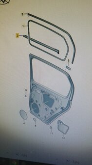 UP Mii Citigo ruitschachtafdichting 1S4839478C