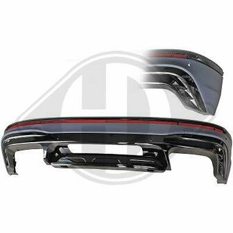 Geschikt voor Tiguan R Line Achterbumper 2020+