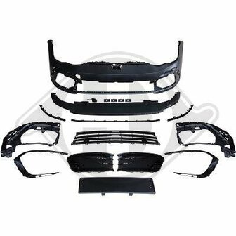 Geschikt voor Golf 8 R Line Optik Voorbumper Compleet