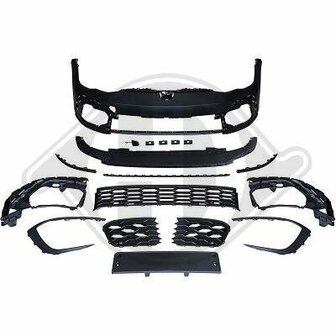 Geschikt voor Golf 8 R Line Optik Voorbumper Compleet