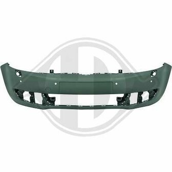 Geschikt voor Golf Plus 2009 2014 Voorbumper 4x pdc kls in primer