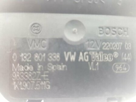 Golf A3 8P Kachelstelmotor Valeo 1K1907511G