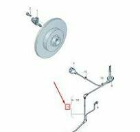 Caddy Tiguan Touran kabelset voor toerentalsensor 5TA927903K