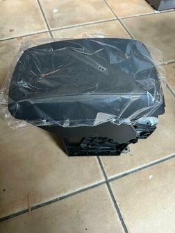 Leon Armleuning Armsteun arm steun zwart leer 5F0864207C
