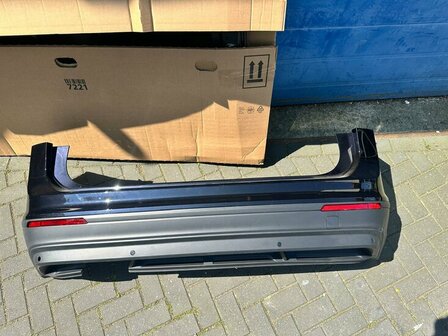 Tiguan achterbumper 6x pdc zwart lc9x L1