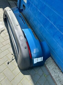 Tiguan achterbumper 6x pdc blauw LA5J nr:15