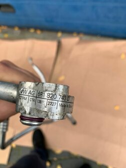 Polo 6R 6C ibiza a1 Aircoleiding 6R1820743D 6R1820743AG