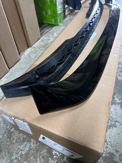 Geschikt voor Tiguan R Line R Line Spoiler Nieuw zwart gespoten LC9X