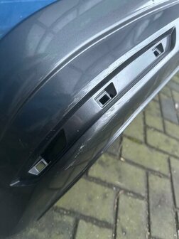 Caddy 4 2015 2020 Achterbumper donker grijs 2K5807417