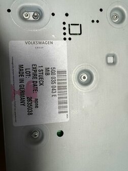 Golf 7 Passat Tiguan Touran Discover Pro 5g0035043E