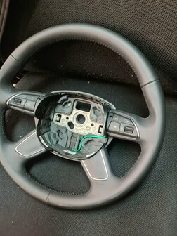 A3 8V Stuur Nieuw leder 4 spaaks 8u0419091b
