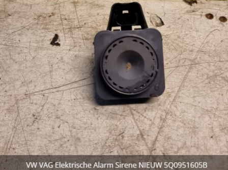 VAG Elektrische Alarm Sirene  5Q0951605B