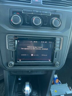 Caddy radio navigatie Media carplay DAB 5C0035680G