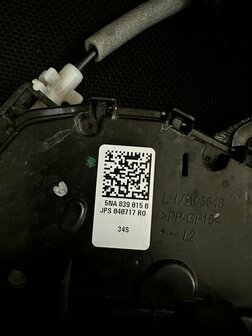 Portierslot links achter 5NA839015B 5NA839015D