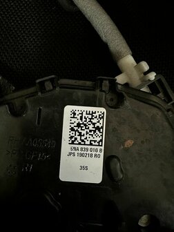 Portierslot rechts achter 5NA839016B 5NA839016D