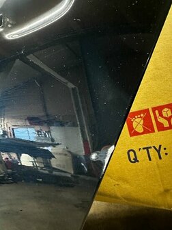 A6 Station portier deur rechts achter zwart 2016