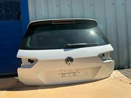 Tiguan R R line 5NA Achterklep koffer klep wit LC9A