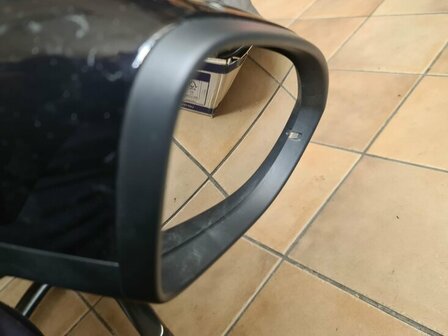 T-roc Facelift Spiegel Buitenspiegel camera Rechts Zwart