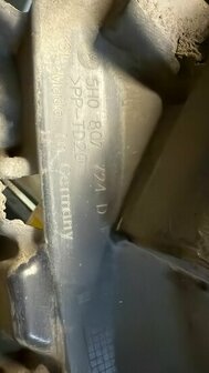 Golf 8 bumper houder rechts 5H0807724D