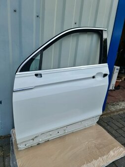 Tiguan 5NA Links Voor Portier deur wit LC9A