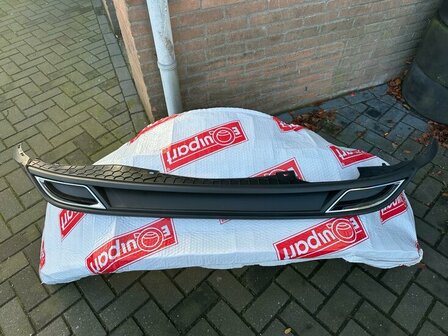 Geschikt voor Polo 2G R Line Spoiler Onderlip achterbumper