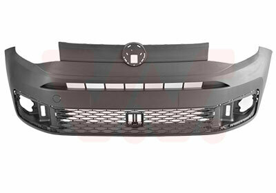 Geschikt voor Caddy 5 2020+ voorbumper bumper kunststof zwart