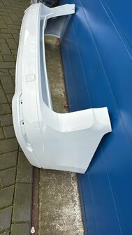 Caddy 5 Achterbumper bumper 2020+ Origineel Gebruikt wit