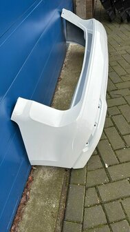 Caddy 5 Achterbumper bumper 2020+ Origineel Gebruikt wit