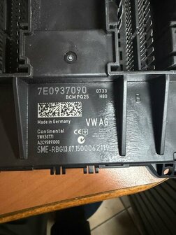 BCM Computer Body Control Boordnet 7E0937090 