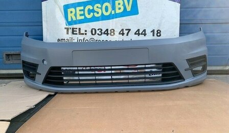 Geschikt voor Caddy 2015+ voorbumper in primer