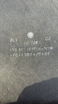 Tiguan 5N0 Hoedenplank 5N0867769L 5N0867769K