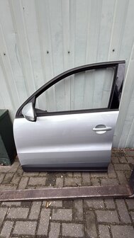 Tiguan 5N0 Portier Links Voor Zilvergrijs LA7W