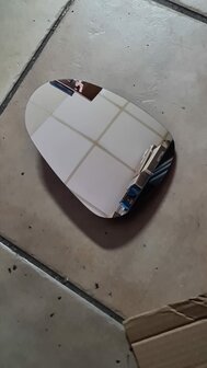  Leon 2005 2012 spiegelglas links 6J0857521K