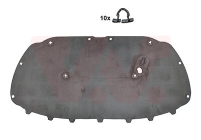 Geschikt voor Polo 6R 6C geluidsbekleding isolatie 