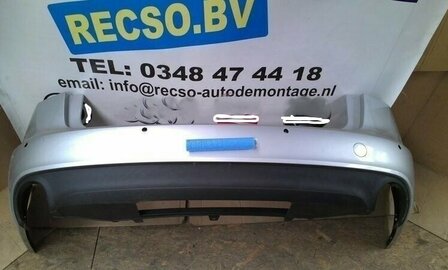 achterbumper A7 bumper zilver grijs lichte krasjes