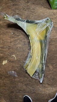 T-Roc zij scherm Spatschem Links Kurkuma Yellow LR1X