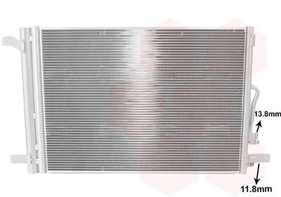 Geschikt voor Audi Q2 18+ Airco CONDENSOR 