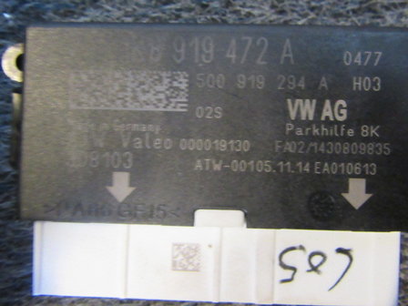Regelapparaat parkeerhulp PDC 5Q0919294A